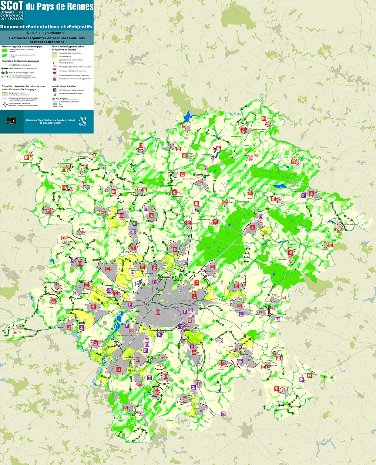 Carte SCOT